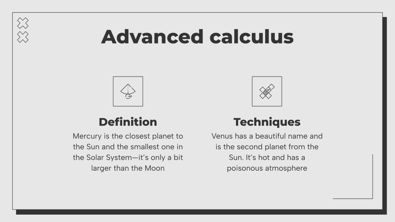 Advanced Calculus - Master of Science in Mathematics