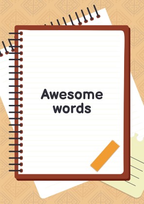 Batik Pattern Notebook presentation template 