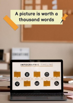 Batik Pattern Notebook presentation template 