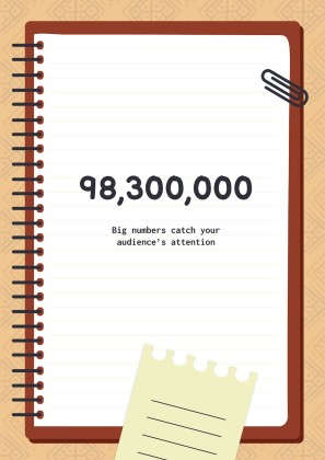 Batik Pattern Notebook presentation template 