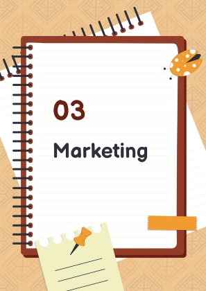 Batik Pattern Notebook presentation template 