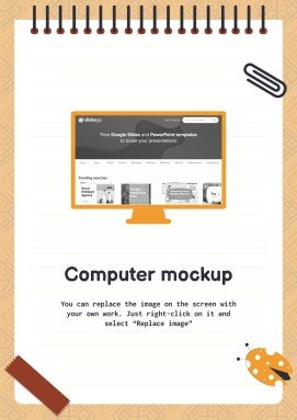 Batik Pattern Notebook presentation template 