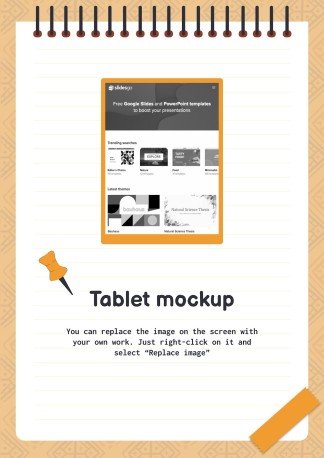 Batik Pattern Notebook presentation template 