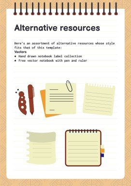 Batik Pattern Notebook presentation template 