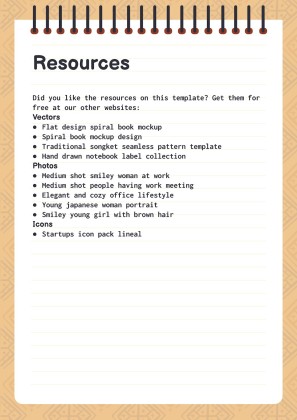 Batik Pattern Notebook presentation template 