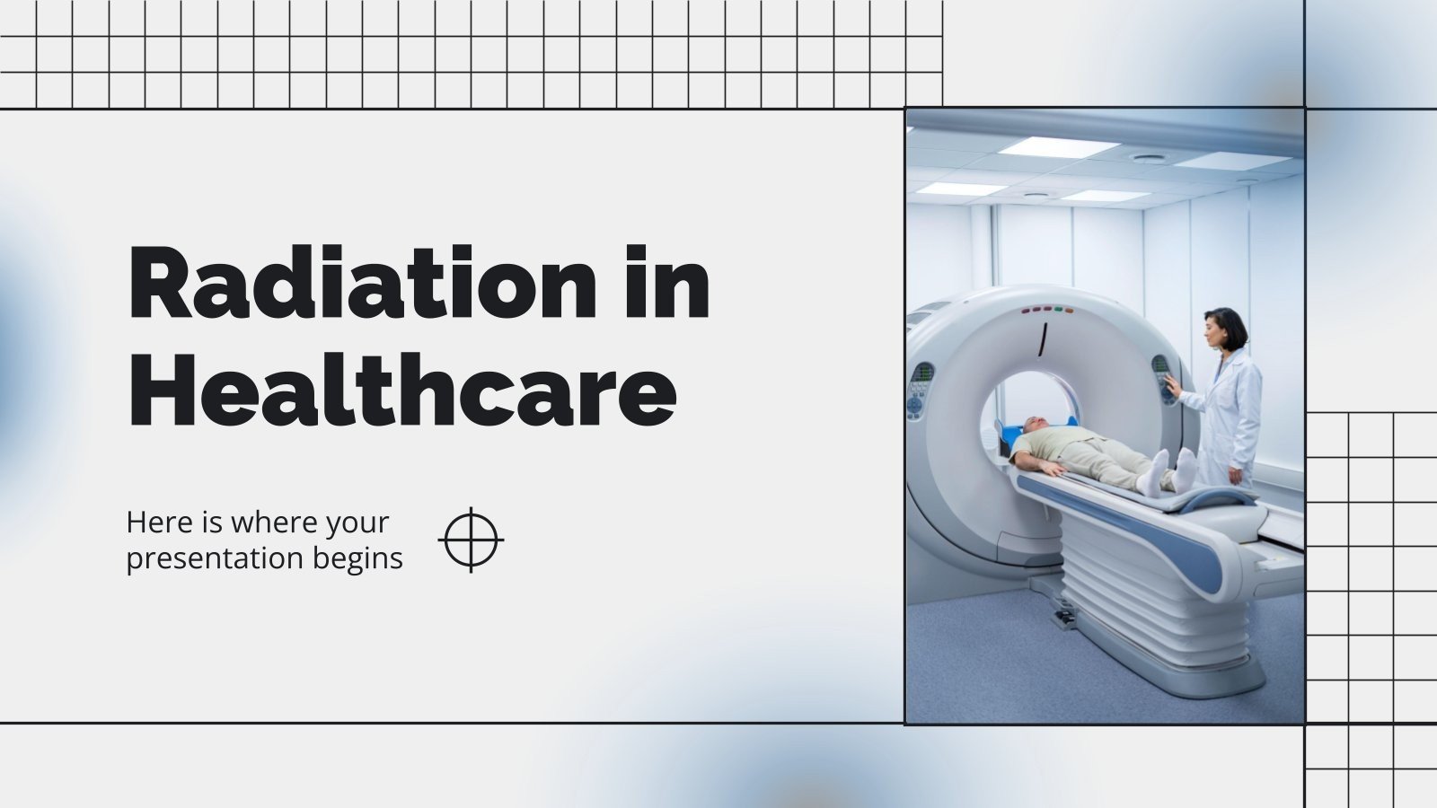 Google Slides and PowerPoint templates about radiation