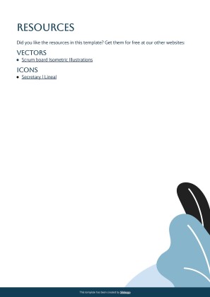 Plantilla de presentación CV para secretarios de escuela