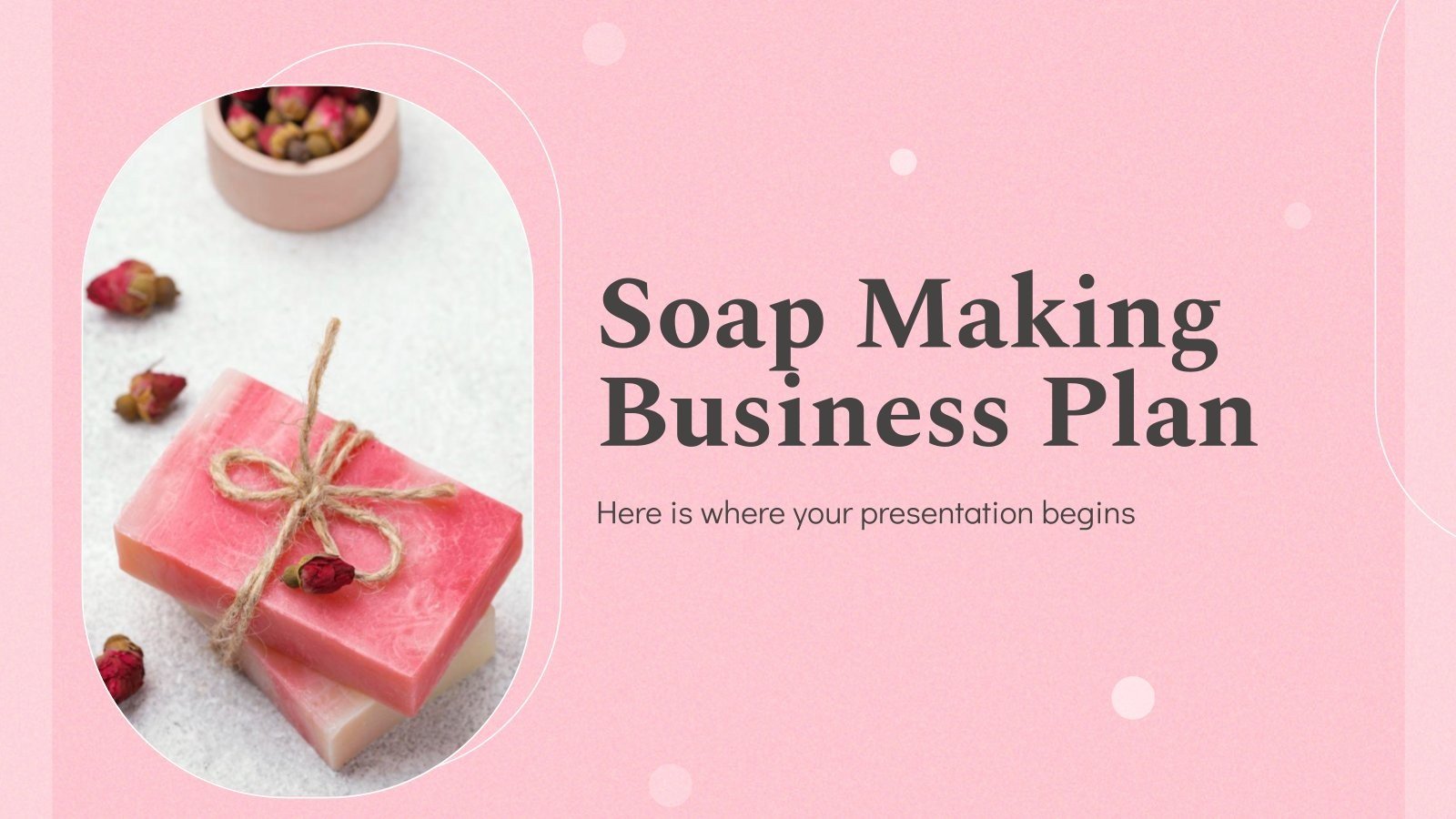 Soap Making Business Plan Google Slides and PowerPoint