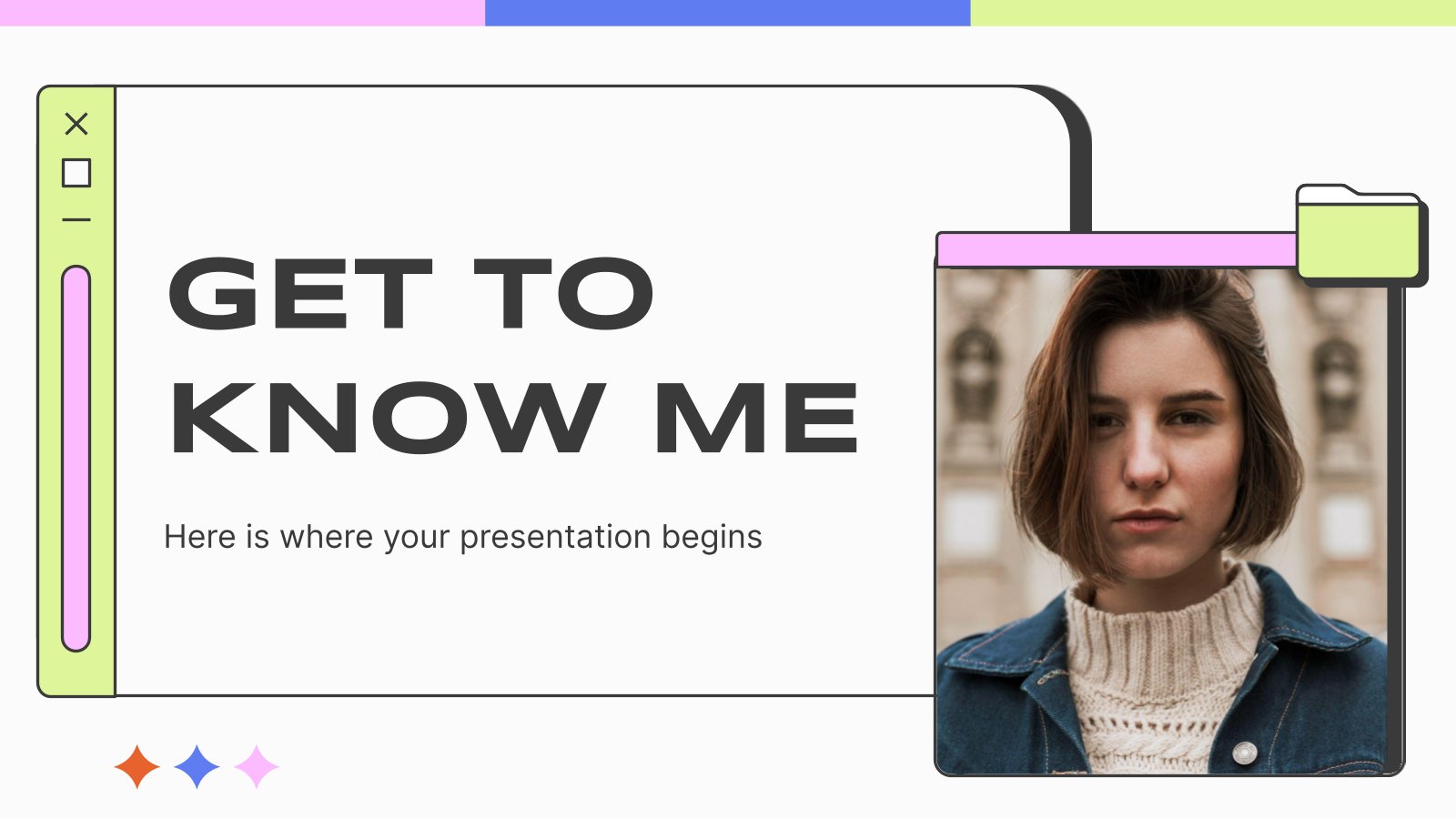 Free Google Slides and PPT templates to talk about yourself