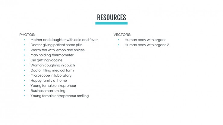 Flu Disease presentation template