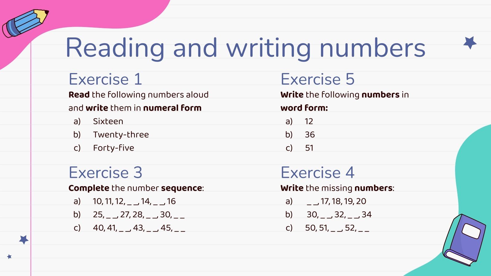 Number Sense and Place Value - Mathematics - 1st Grade
