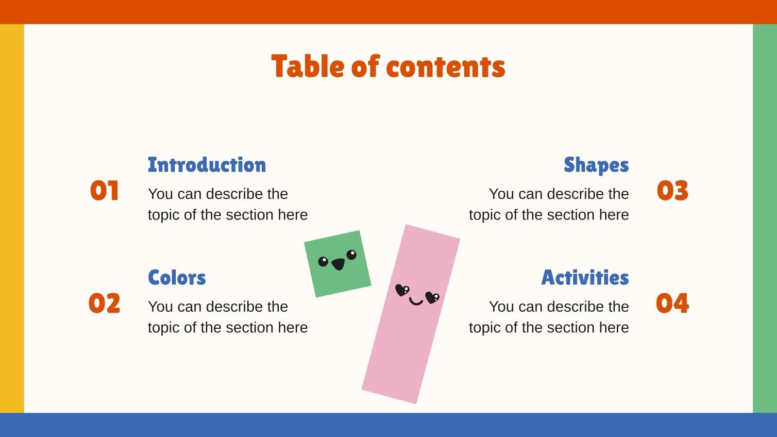 Colors and Shapes - Science - Pre-K | Google Slides & PPT