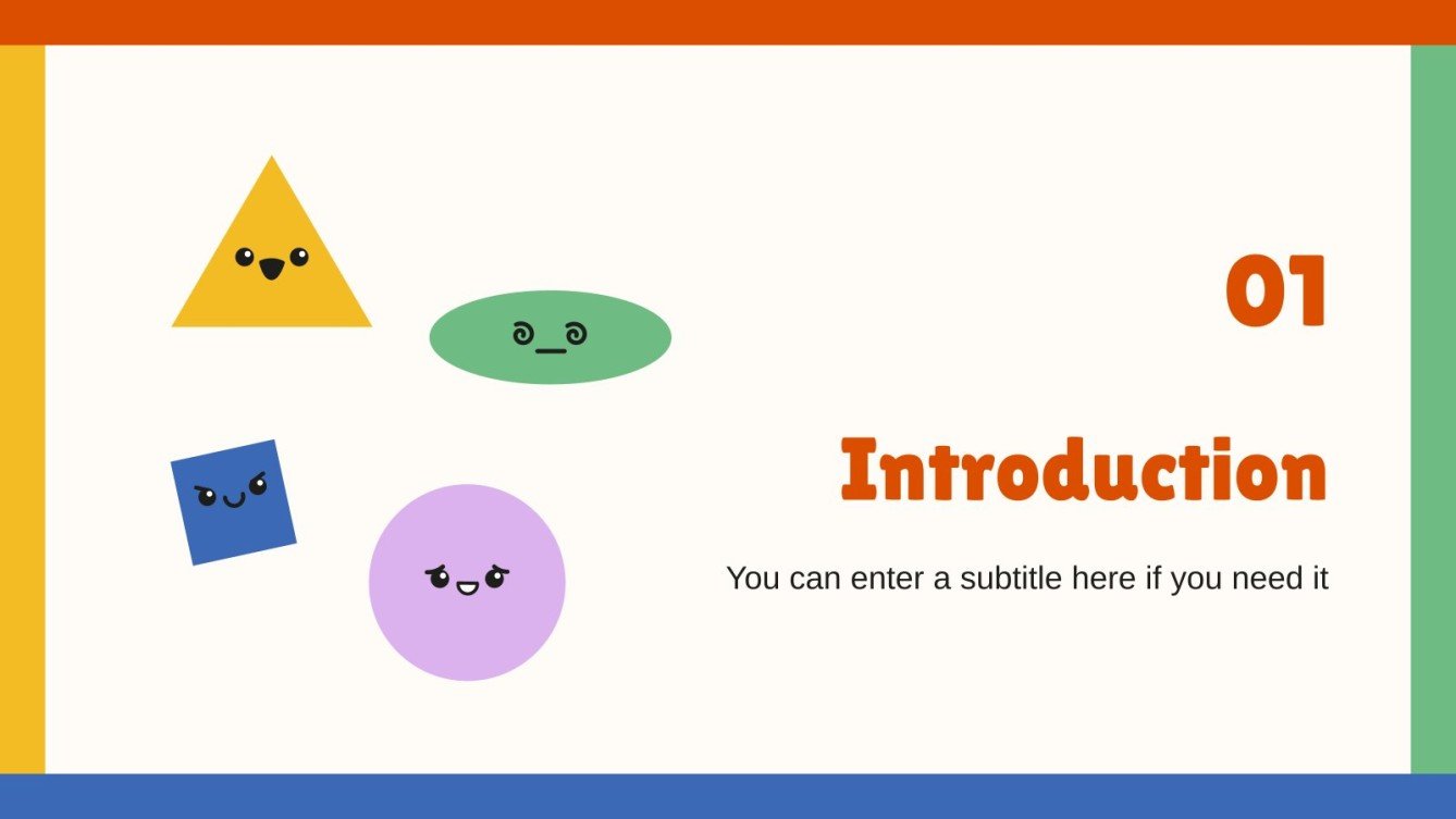 Colors and Shapes - Science - Pre-K | Google Slides & PPT