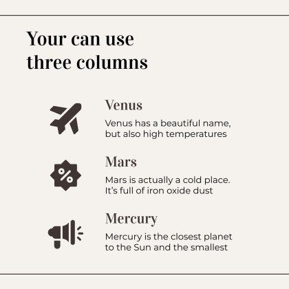 Minimalist Business Slides presentation template 