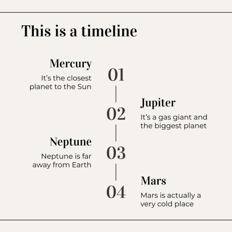 Minimalist Business Slides presentation template 