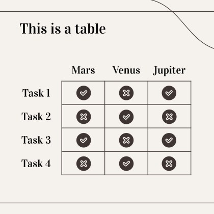 Minimalist Business Slides presentation template 