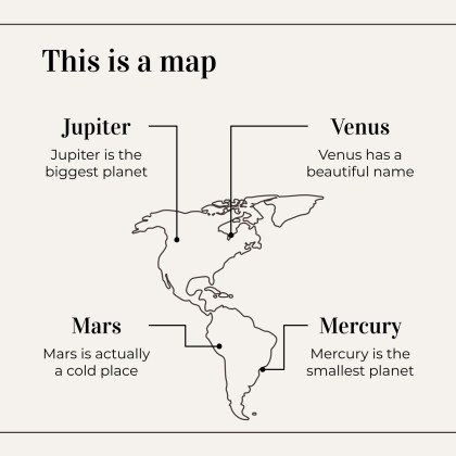 Minimalist Business Slides presentation template 