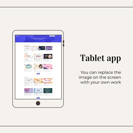 Minimalist Business Slides presentation template 