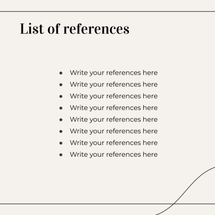 Minimalist Business Slides presentation template 