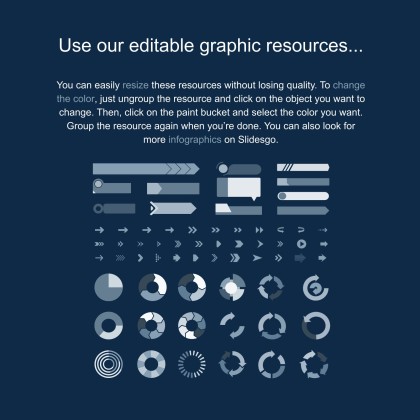 Minimalist Business Slides presentation template 