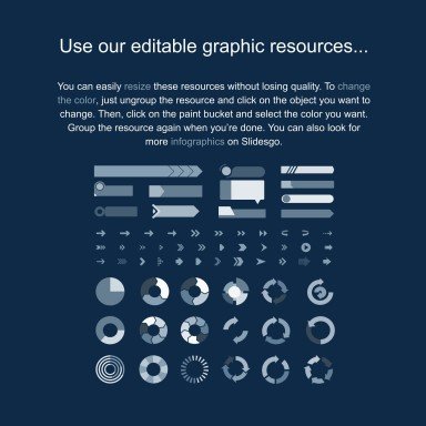 Minimalist Business Slides presentation template 