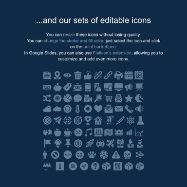 Minimalist Business Slides presentation template 