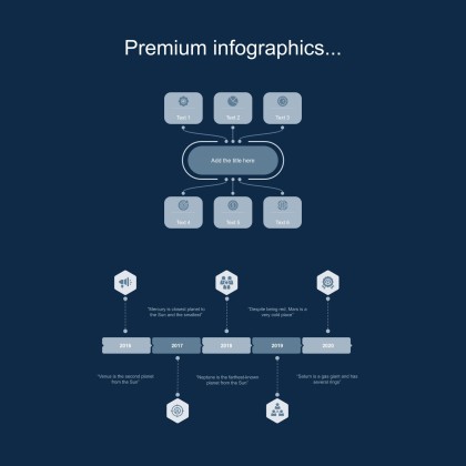 Minimalist Business Slides presentation template 
