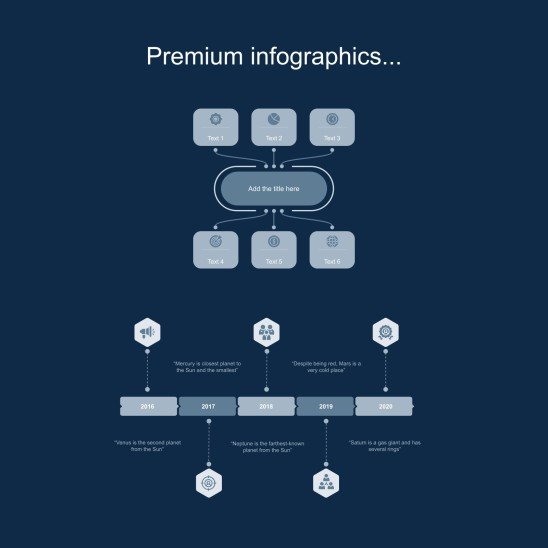Minimalist Business Slides presentation template 
