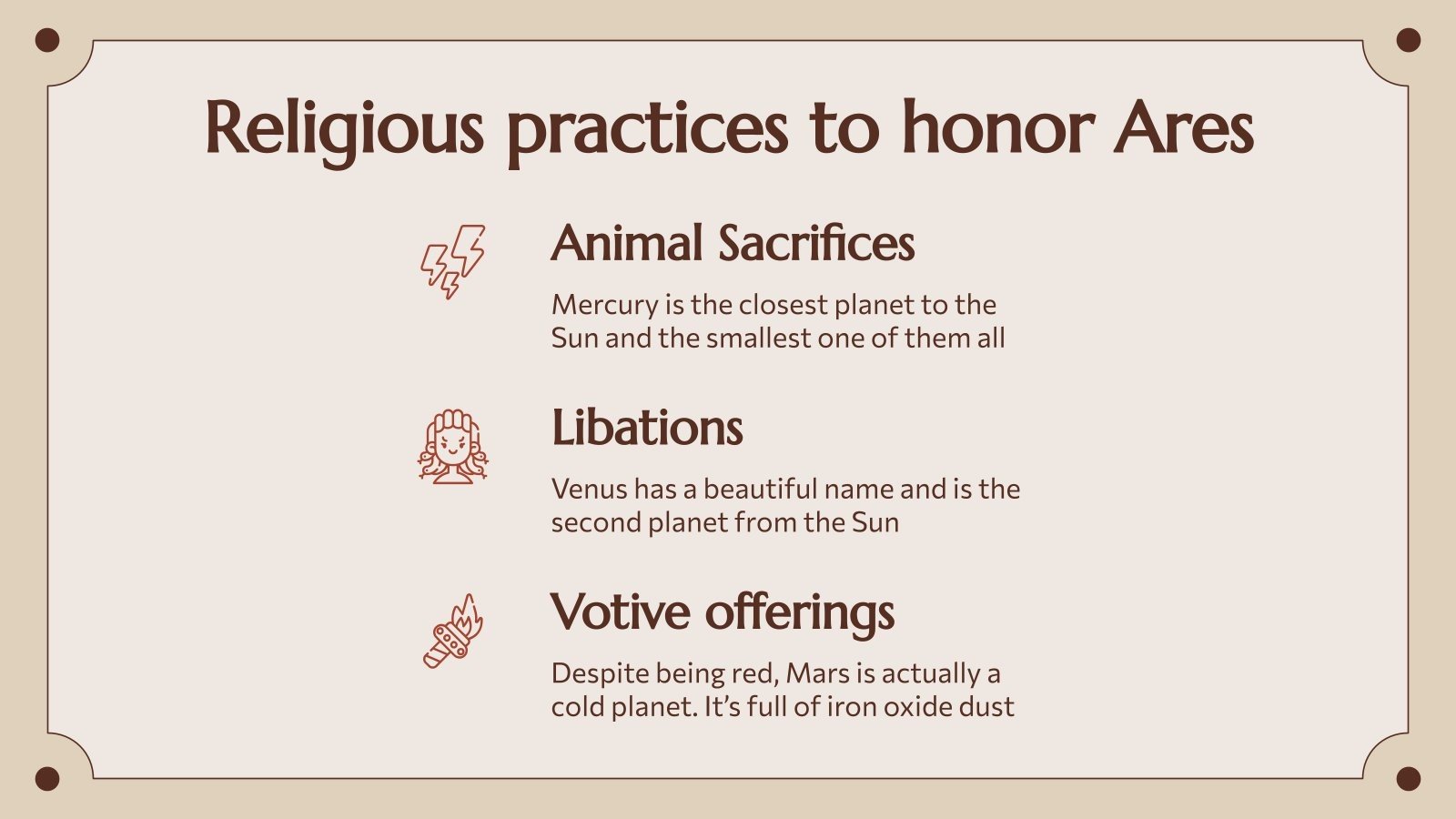 Greek God: Ares | Google Slides & PowerPoint