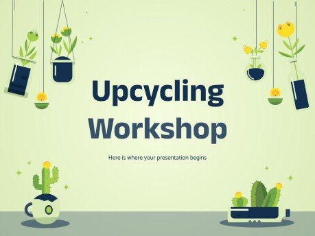 Upcycling Workshop presentation template 