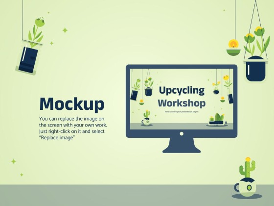 Upcycling Workshop presentation template 