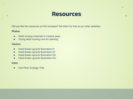Upcycling Workshop presentation template 