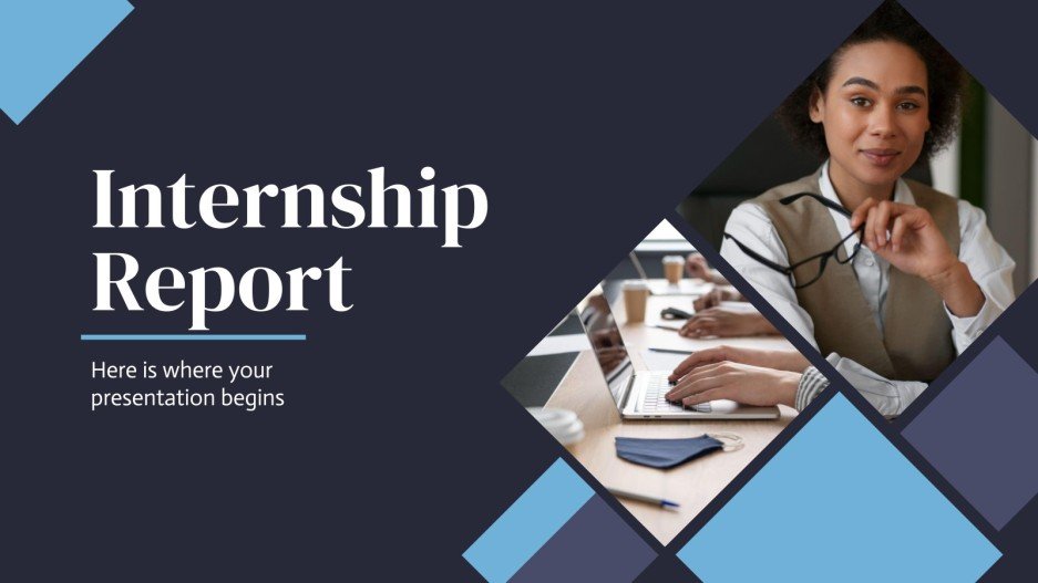 Internship Report | Google Slides & PowerPoint Template