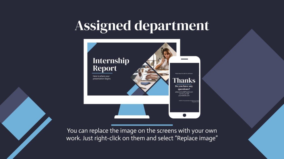 Internship Report | Google Slides & PowerPoint Template