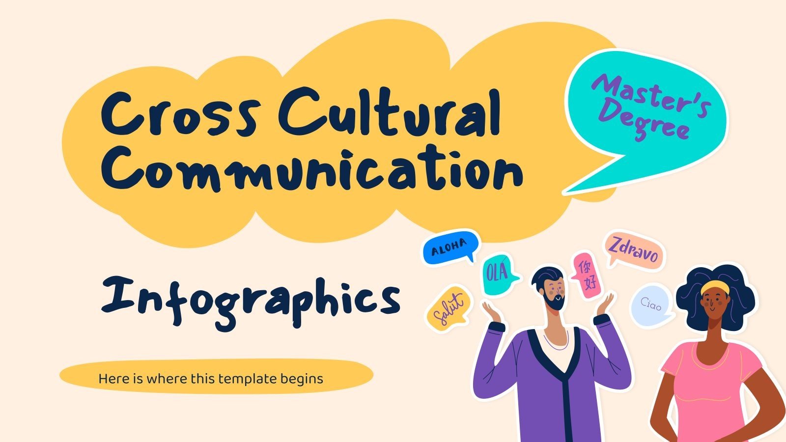 Cross Cultural Communication Master's Degree Infographics