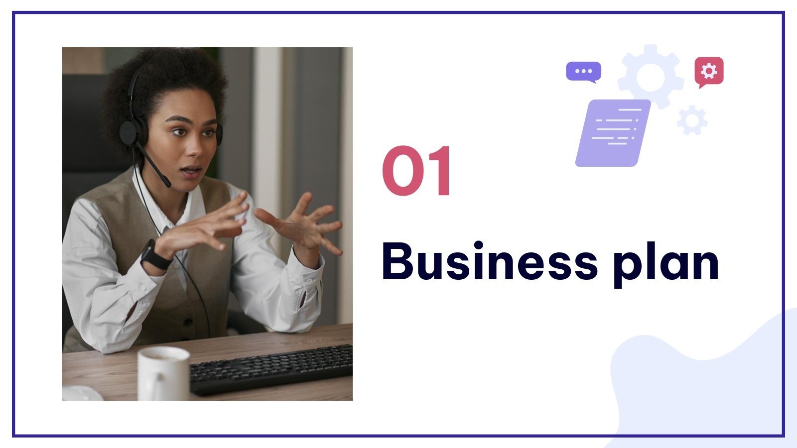 Customer Service Business Plan | Google Slides & PPT