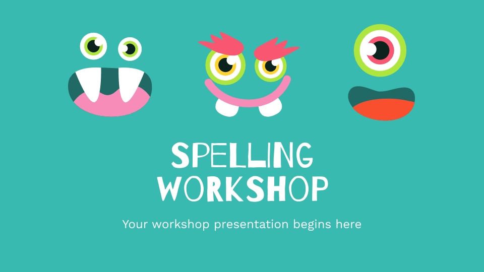 Atelier d’orthographe Modèles de présentation