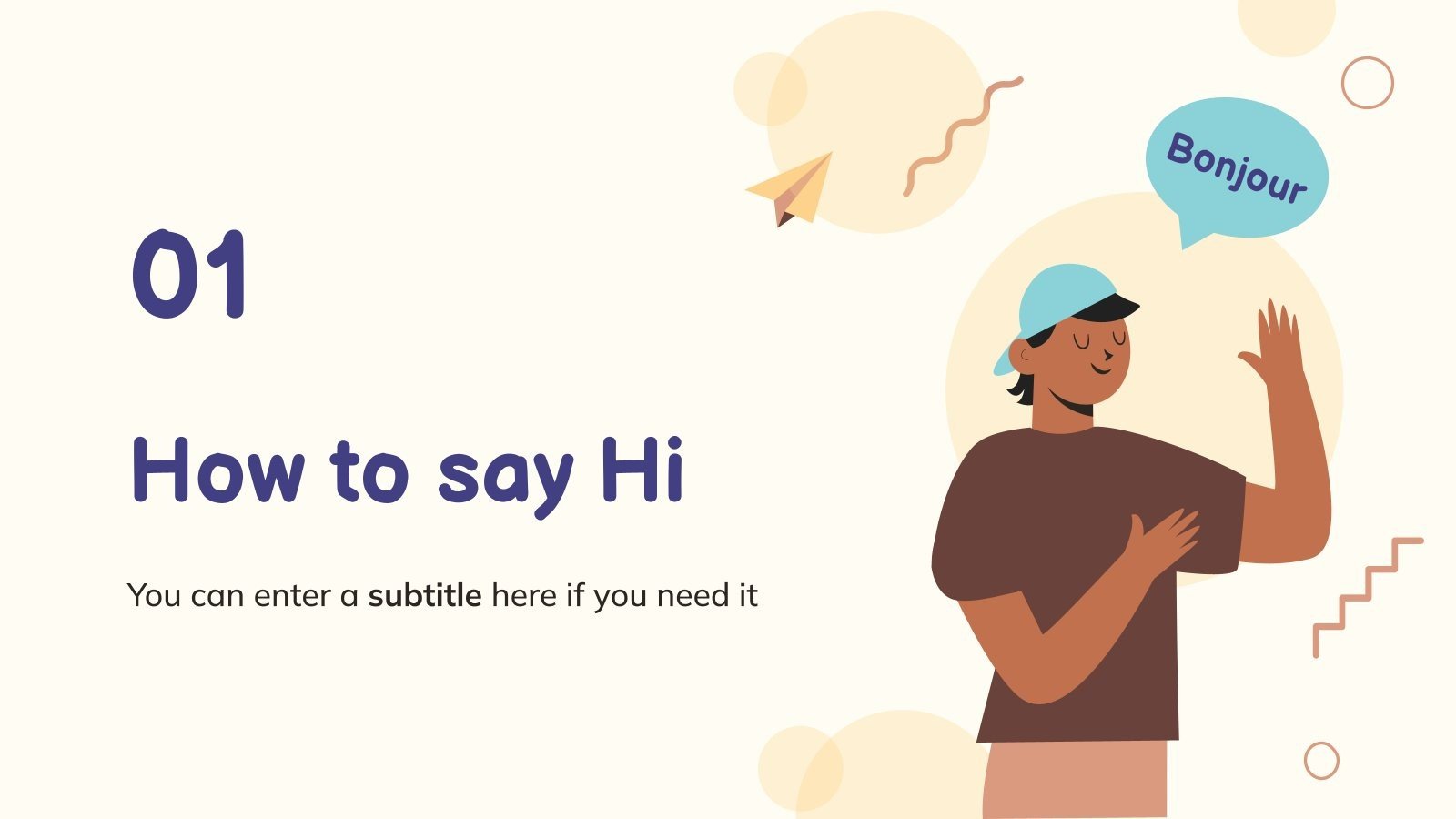 Basic Greetings and Introductions French 5th Grade