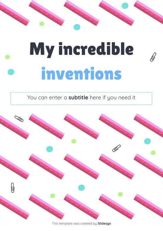 Cover Pages Template for Class Projects | Google Slides