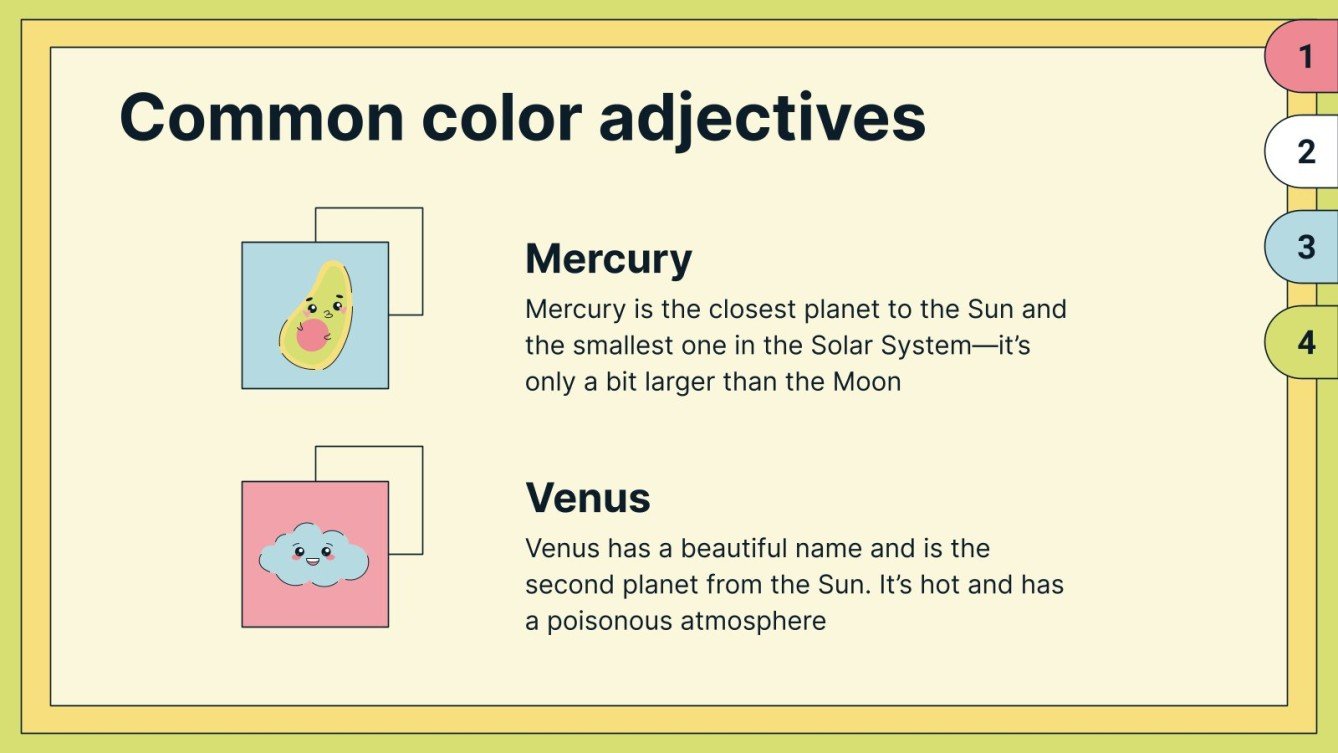 Colors & Descriptions of Objects - German - Foreign Language