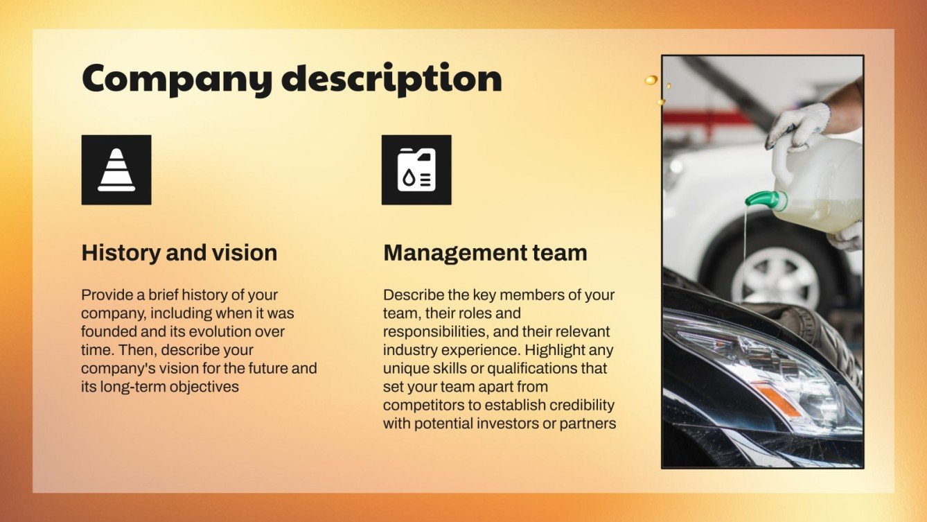 Automotive Lubricants Business Plan