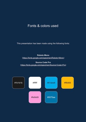 Service Delivery Manager CV presentation template 