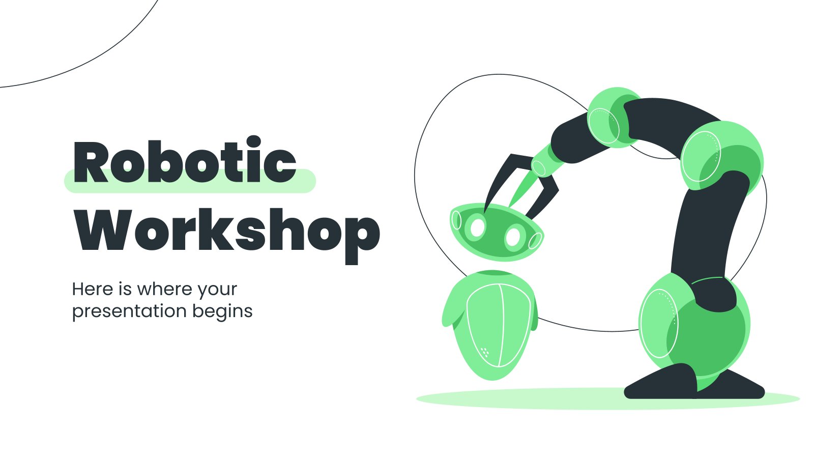 Robotic Workshop presentation template 