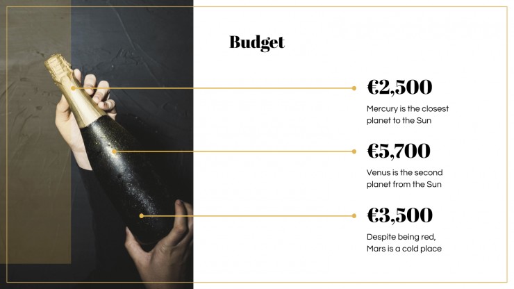 Modelo de apresentação Plano de mídia social para o Ano Novo