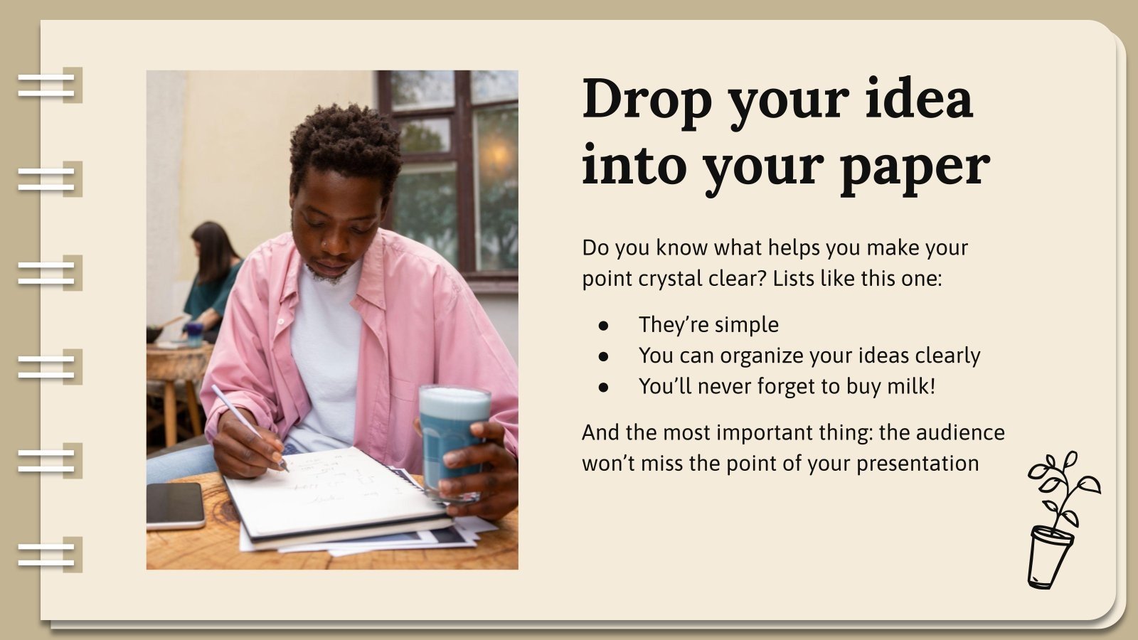 Art Subject for High School Sketchbook Google Slides