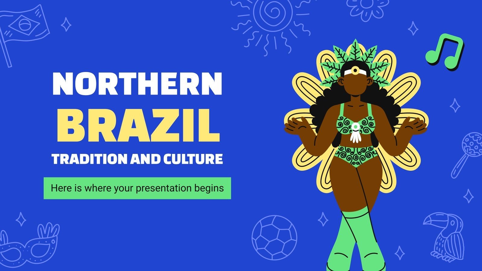 Tradição e cultura do norte do Brasil | Google Slides e PPT