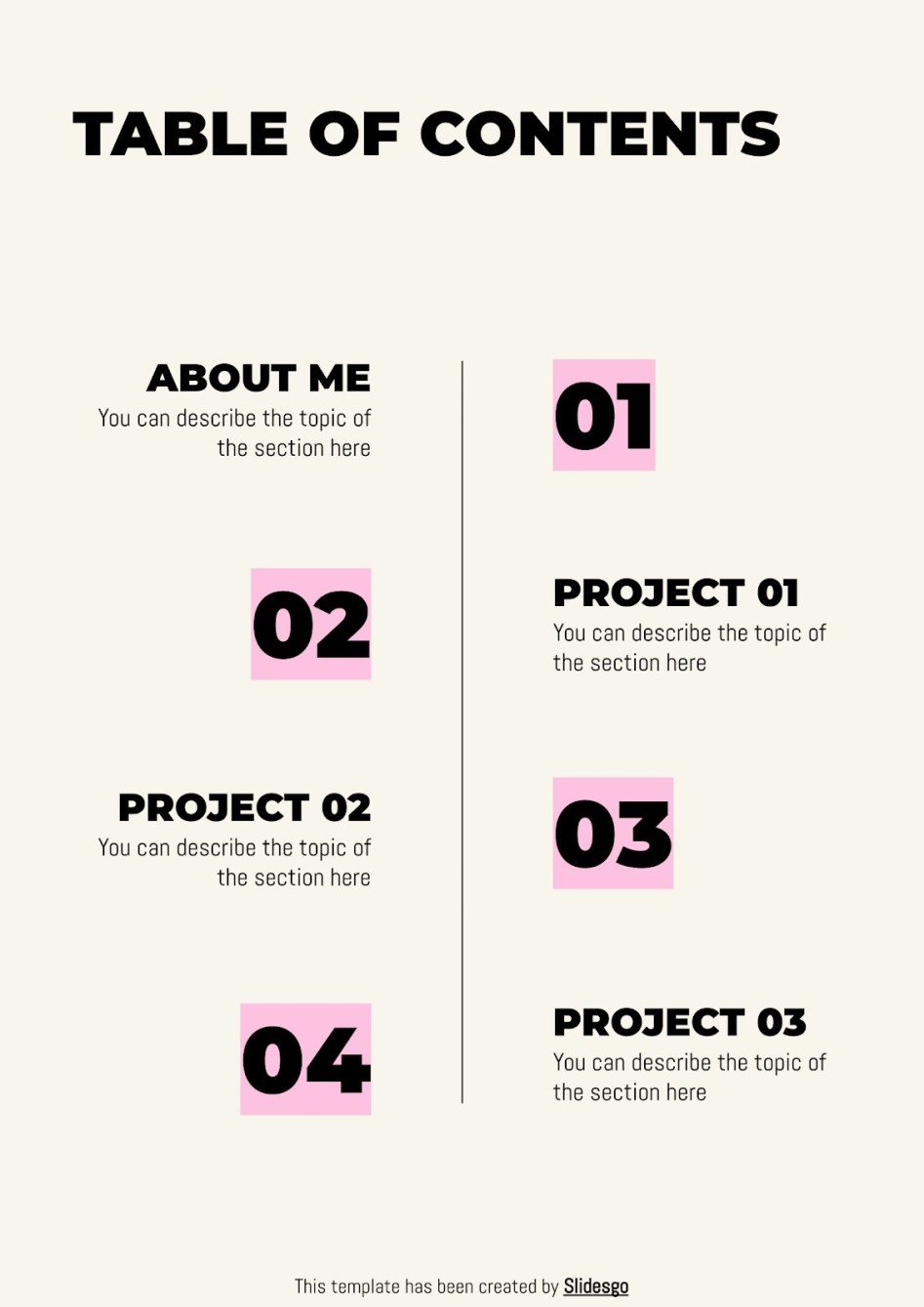 Fashion Photographer Printable Portfolio | Google Slides