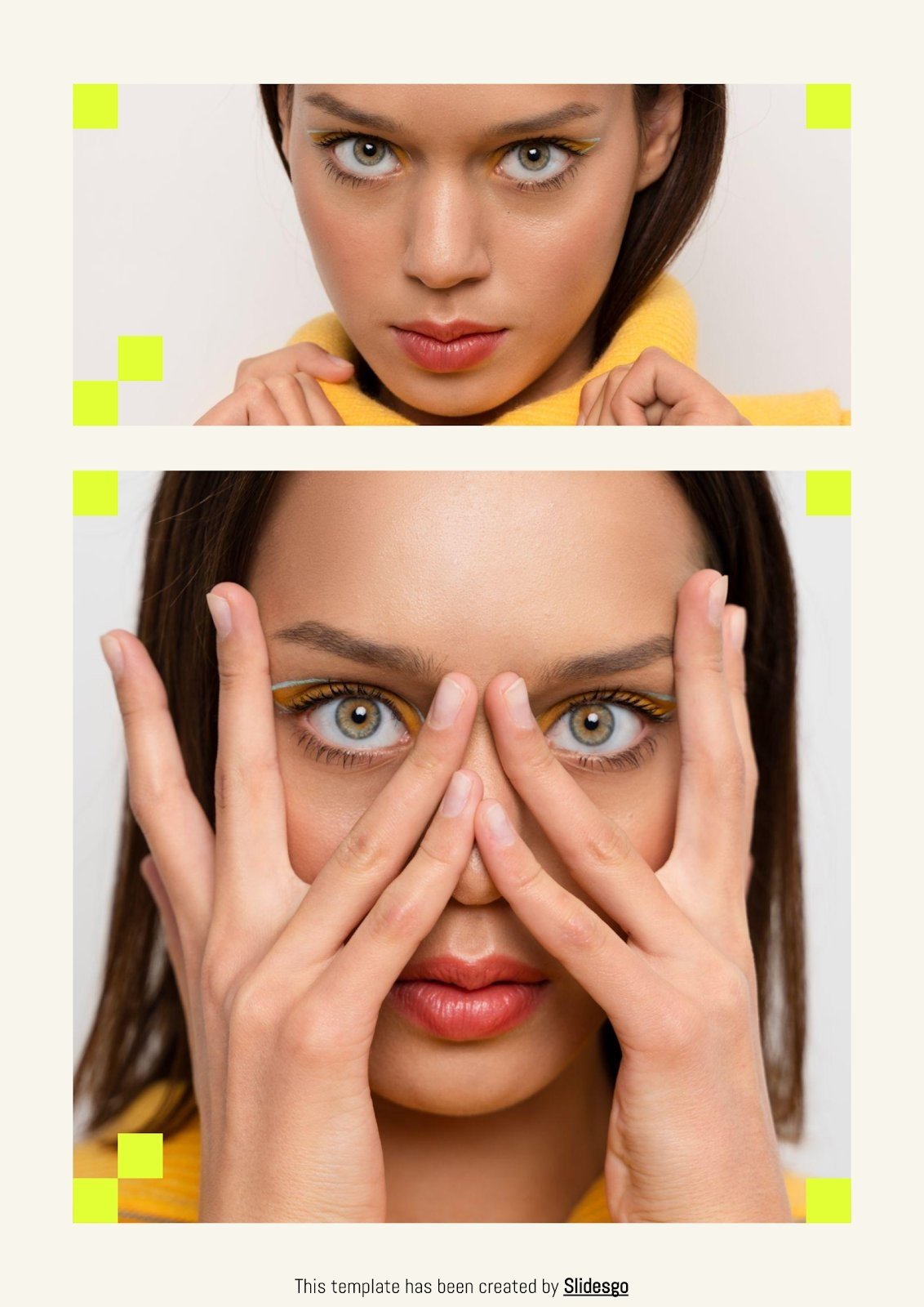 Fashion Photographer Printable Portfolio | Google Slides