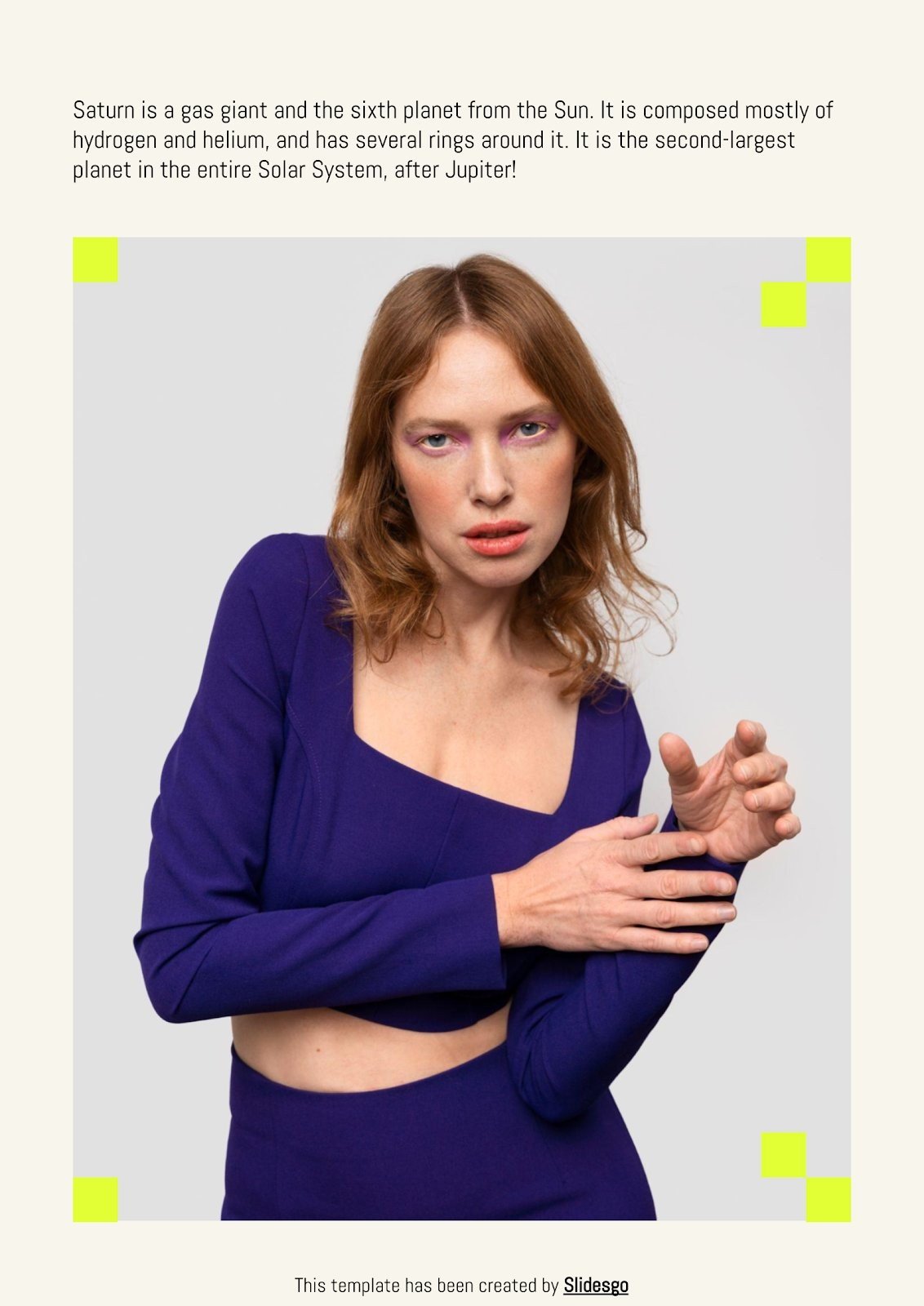 Fashion Photographer Printable Portfolio | Google Slides