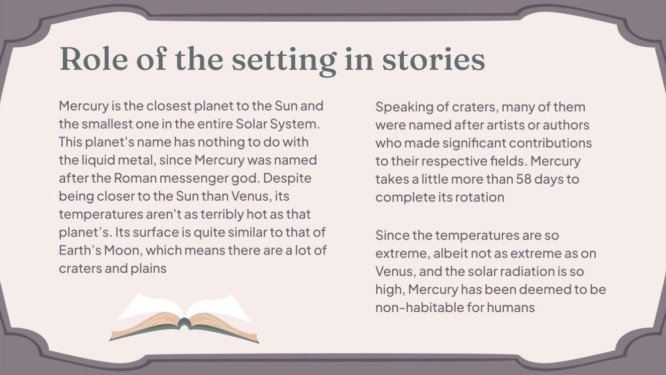 Literary Analysis & Interpretation - German | Google Slides